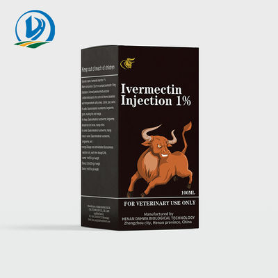 Ivermectin 1%の注入の牛のための獣医の注射可能な薬剤の防虫スプレーの注入