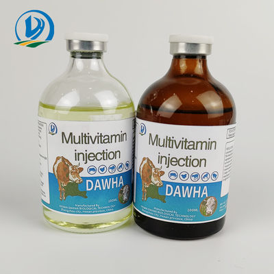 動物の成長を促進するためのMultivitaminの獣医の注射可能な薬剤