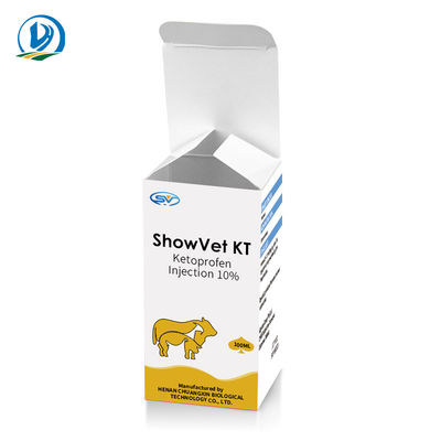 液体のKetoprofenの注入の獣医の注射可能な薬剤犬の牛のための10% 100ml