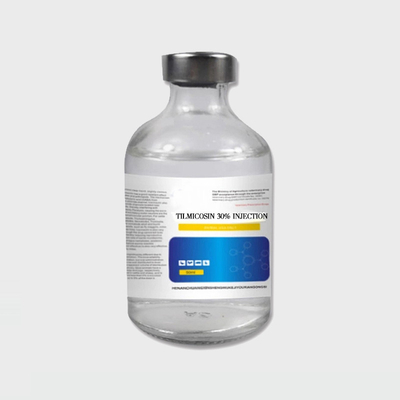 獣医の注射可能な薬剤の牛TilmicosinはTilmicosinのSubcutaneous注入30% CAS108050-54-0をリン酸で処理する