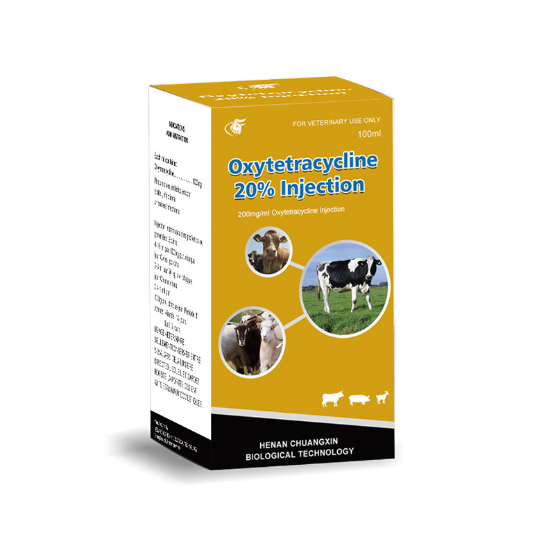 20% Oxytetracycline HCl Injection for Cattle Sheep Goats  Animal Drug