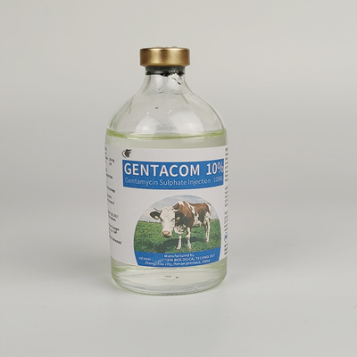 標準的な質のGentamycinの硫酸塩の注入10%の獣医のAntiparasitic薬剤の工場価格のゲンタマイシンの注入