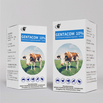 標準的な質のGentamycinの硫酸塩の注入10%の獣医のAntiparasitic薬剤の工場価格のゲンタマイシンの注入