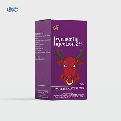 ヤギの牛およびブタのためのIvermectin 1%の注入の獣医の注射可能な薬剤