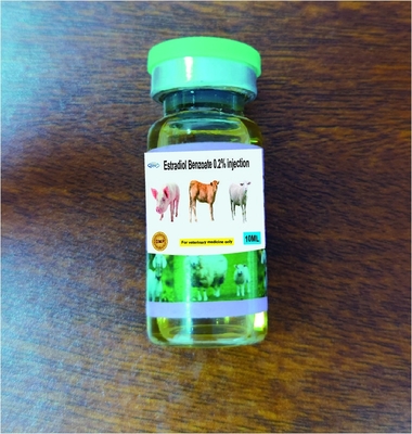 動物の発情のための0.2%のEstradiolの安息香酸塩の注入10mlが付いている獣医の注射可能な薬剤